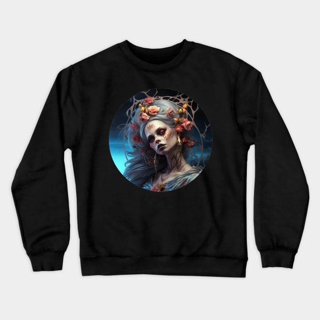 Undead Beauty Crewneck Sweatshirt by Jason's Finery